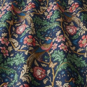 Oakmere in indigo floral pattern