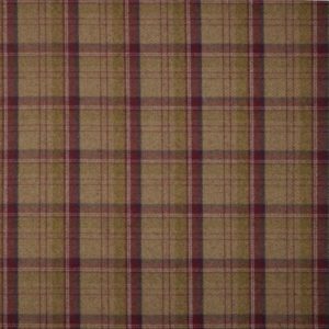 Lana berry check in red and dark brown