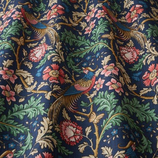 Oakmere in indigo floral pattern